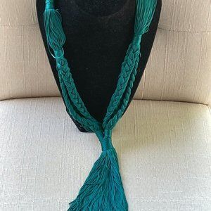 Natasha Couture Women Necklace Long Statement Necklace Fringe Jewelry $48